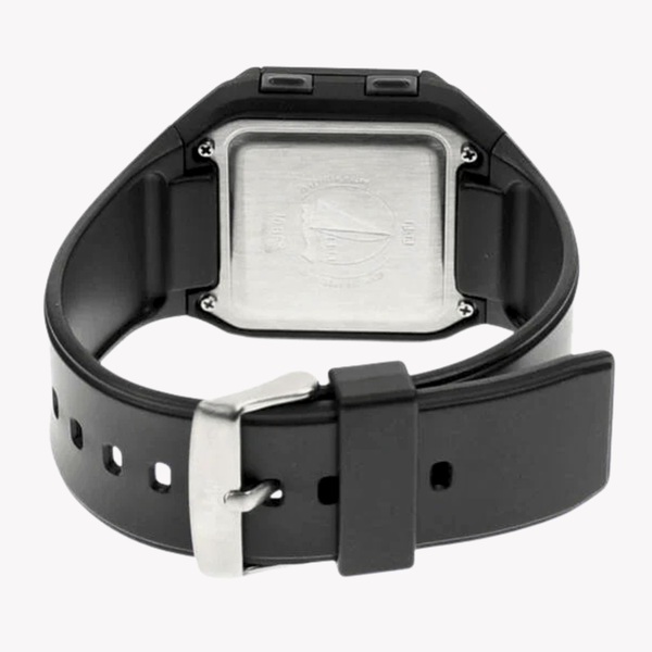 Q&Q Men's Black Men's Watch, Grey Digital Dial | M158J001Y