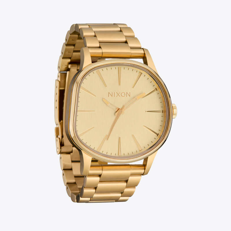Nixon Unisex Gold Watch, Gold Dial | A1461-502