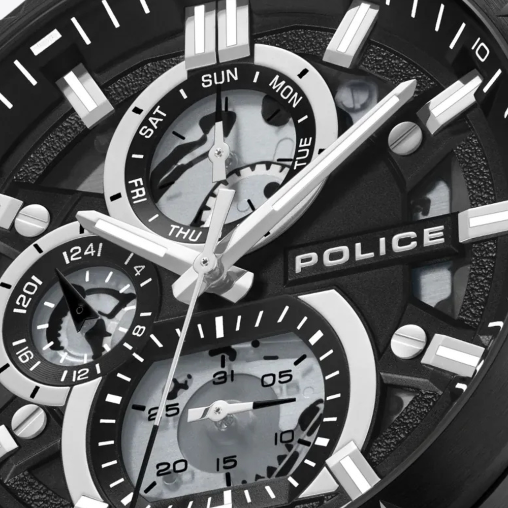Police Men's Black Watch, Black Dial | PEWJQ0058703