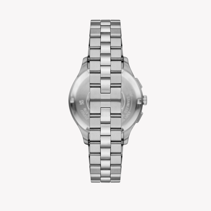 Emporio Armani Men's Silver Watch, Blue Dial | AR11728