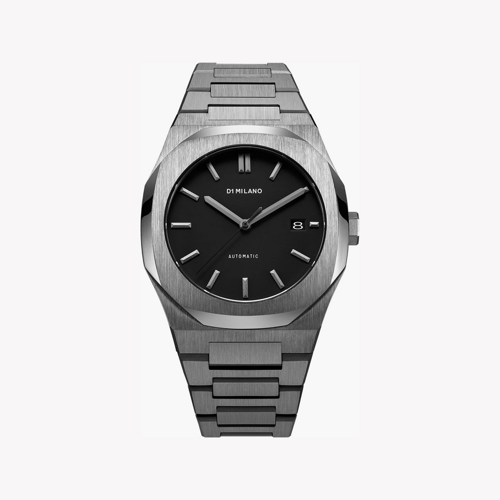 D1 MILANO Men's Stainless Steel Grey/Black | D1-ATBJ02