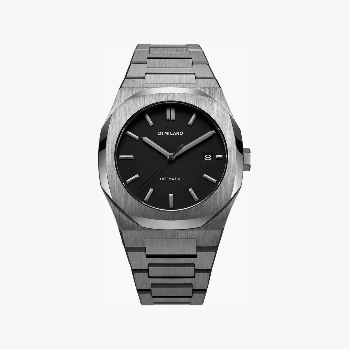 D1 MILANO Men's Stainless Steel Grey/Black | D1-ATBJ02
