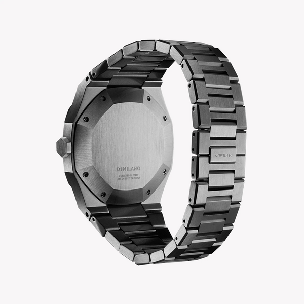 D1 MILANO Men's Stainless Steel Grey/Black | D1-ATBJ02 by i-watch