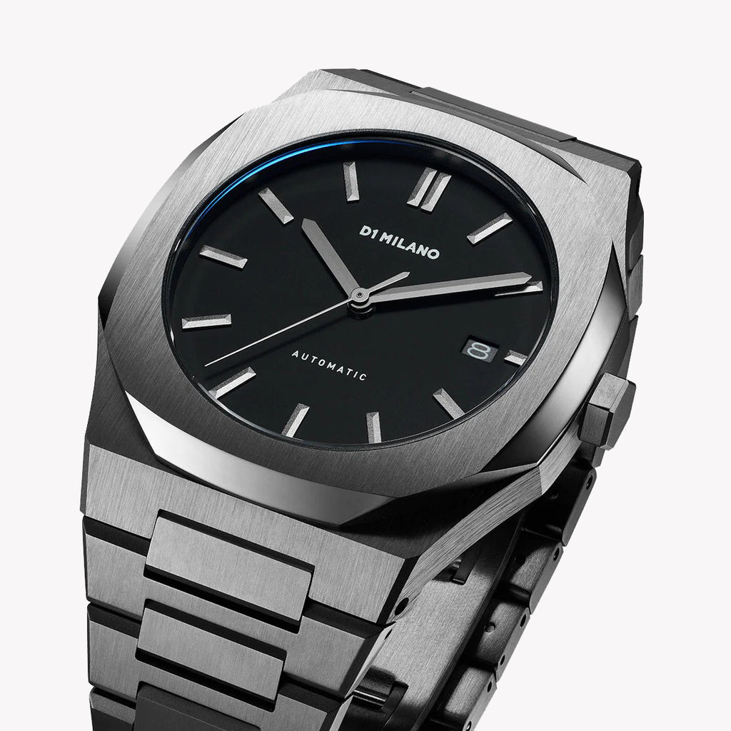D1 MILANO Men's Stainless Steel Grey/Black | D1-ATBJ02