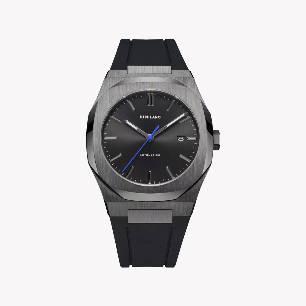 D1 MILANO Men's Stainless Steel, Black | D1-ATRJ11