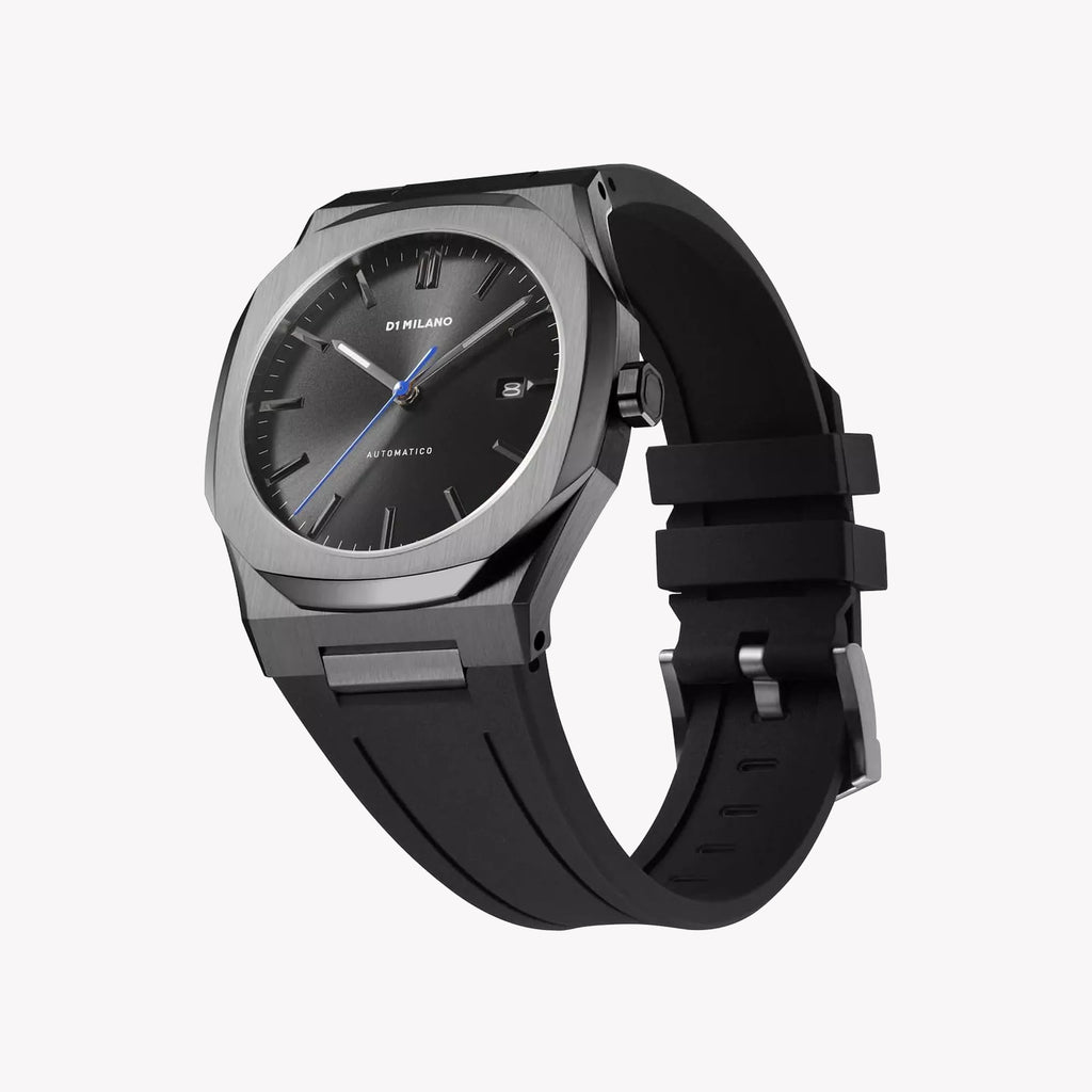 D1 MILANO Men's Stainless Steel, Black | D1-ATRJ11