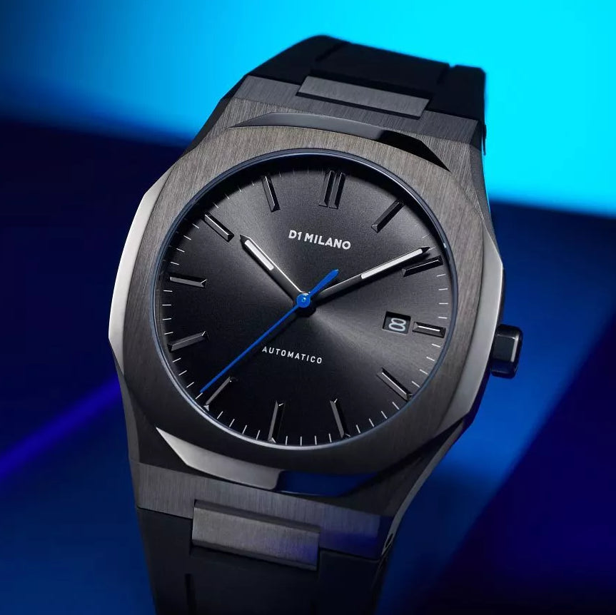 D1 MILANO Men's Stainless Steel, Black | D1-ATRJ11