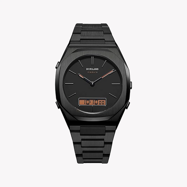 D1 MILANO Men's Black Stainless Steel Watch | D1-DGBJ02 by i-watch