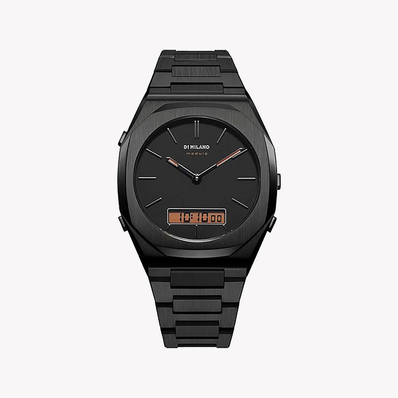 D1 MILANO Men's Black Stainless Steel Watch | D1-DGBJ02 by i-watch