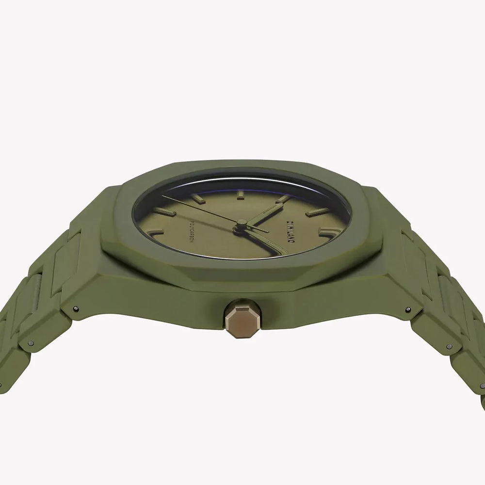 D1 MILANO Men's Green Polycarbonate Watch | D1-PCBJ22 by i-watch