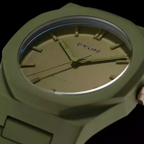 D1 MILANO Men's Green Polycarbonate Watch | D1-PCBJ22 by i-watch