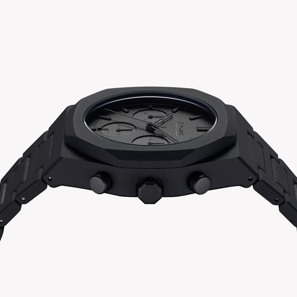 D1 MILANO Men's Black Polycarbonate Watch | D1-PHBJSH