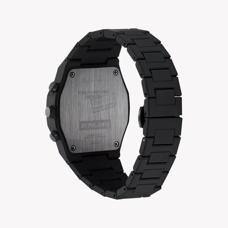 D1 MILANO Men's Black Polycarbonate Watch | D1-PHBJSH by i-watch