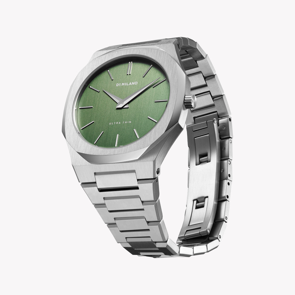 D1 MILANO Unisex Stainless Steel Green Watch | D1-UTBJ06
