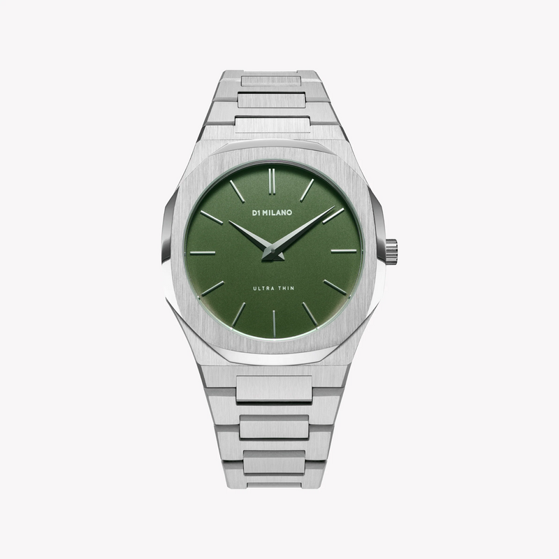 D1 MILANO Unisex Stainless Steel Green Watch | D1-UTBJ06 by i-watch