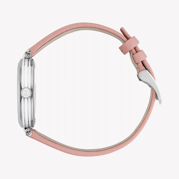 GUCCI YA167506 Chic Women's Watch in Silver & Pink Leather-i-Watch-2
