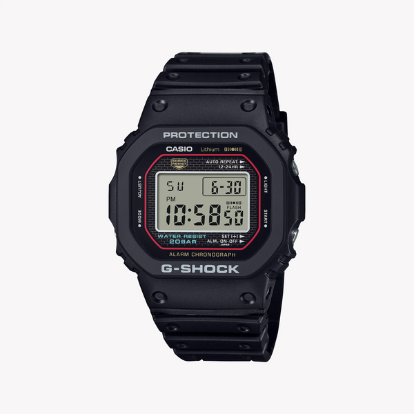CASIO G-SHOCK Men's Black Resin Watch | DW-5000R-1AER