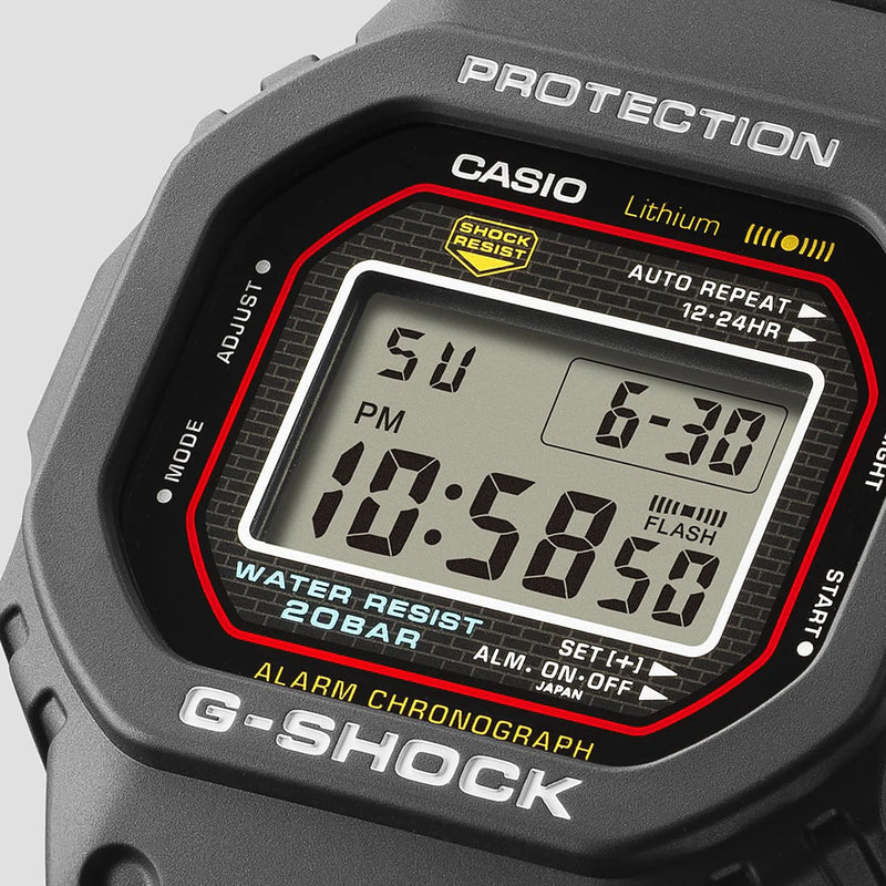CASIO G-SHOCK Men's Black Resin Watch | DW-5000R-1AER by i-watch