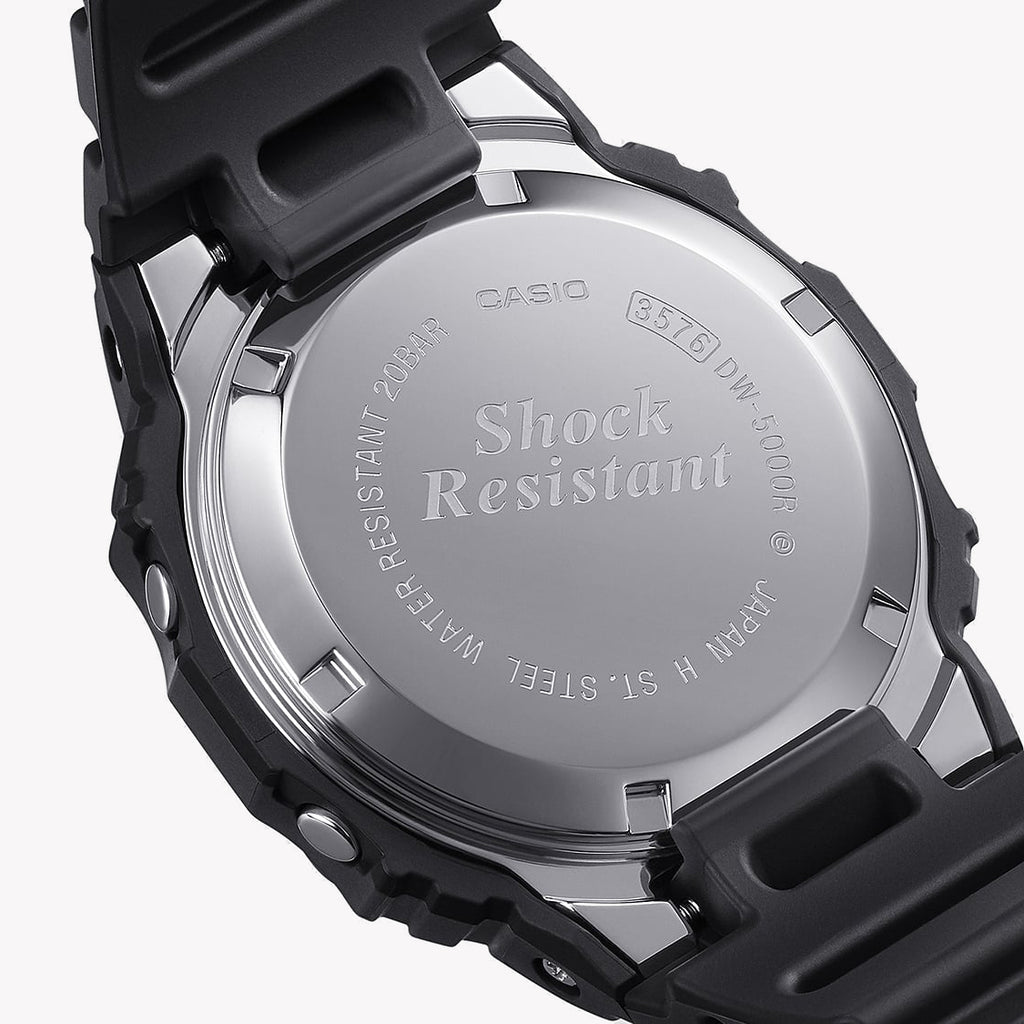 CASIO G-SHOCK Men's Black Resin Watch | DW-5000R-1AER