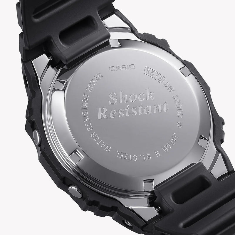 CASIO G-SHOCK Men's Black Resin Watch | DW-5000R-1AER by i-watch
