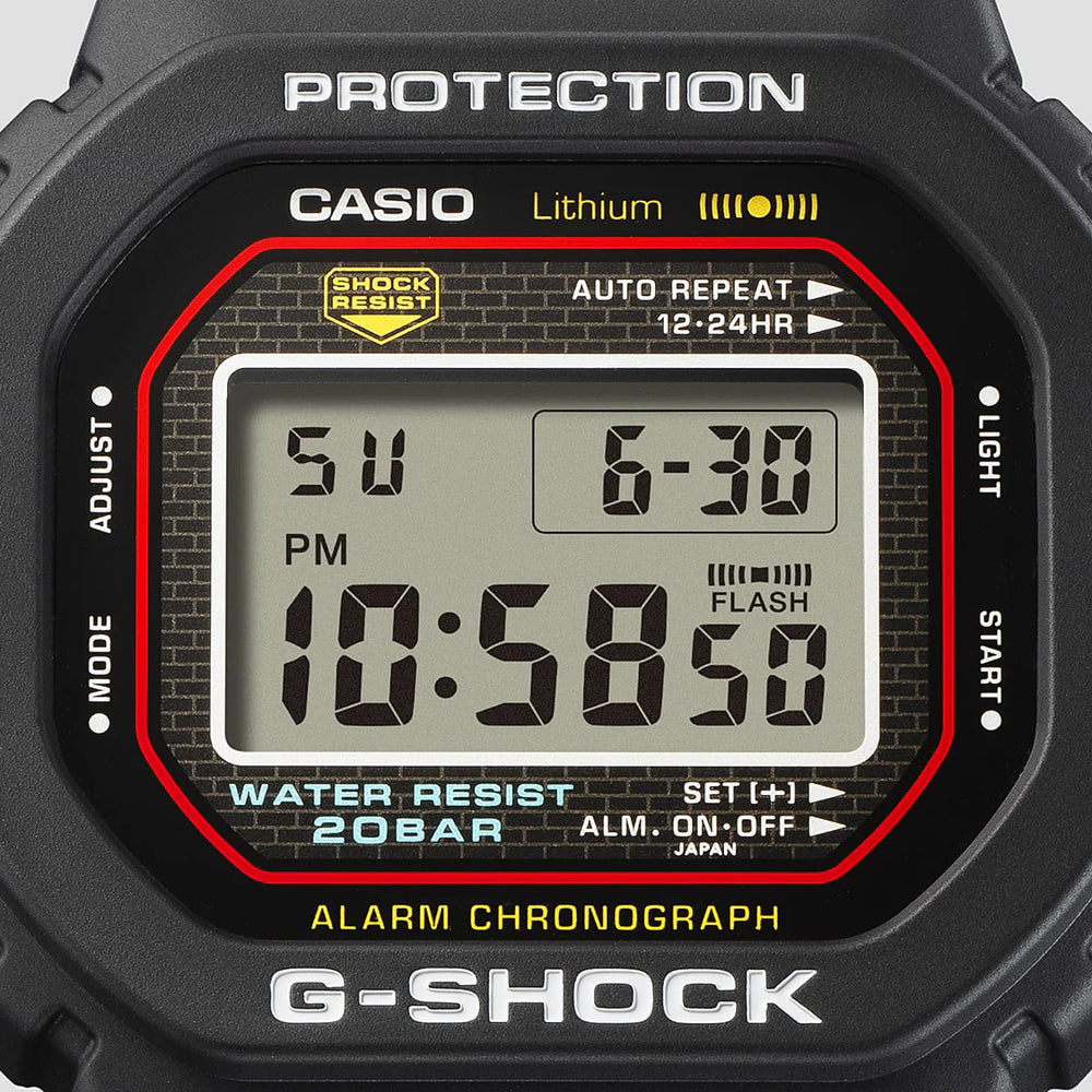 CASIO G-SHOCK Men's Black Resin Watch | DW-5000R-1AER by i-watch