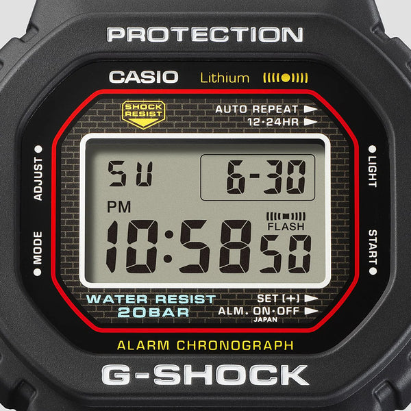 CASIO G-SHOCK Men's Black Resin Watch | DW-5000R-1AER