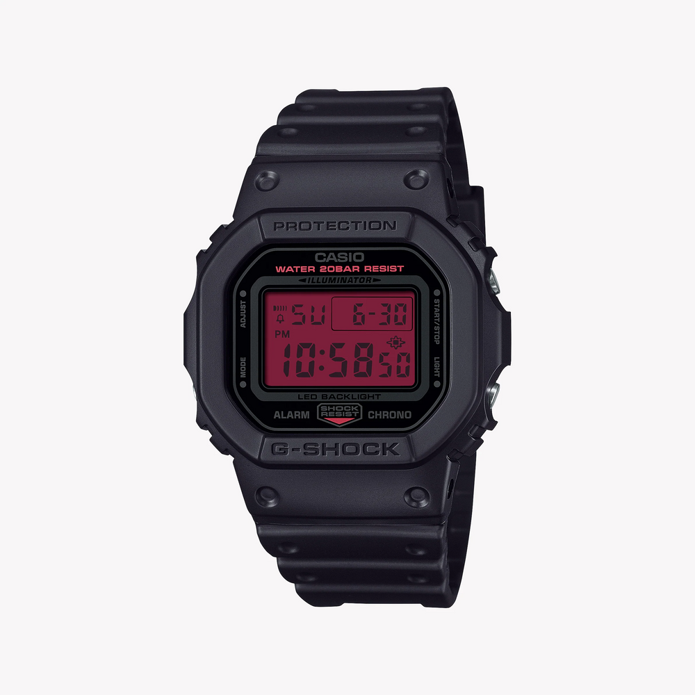 CASIO G-SHOCK Men's Black Resin Watch | DW-5600BBR-1ER – i-watch