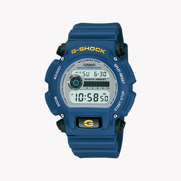 Casio G-Shock Dw-9052-2v - Tough & Sporty Adventure Watch With Blue Resin BAnd and Dynamic Features by i-watch