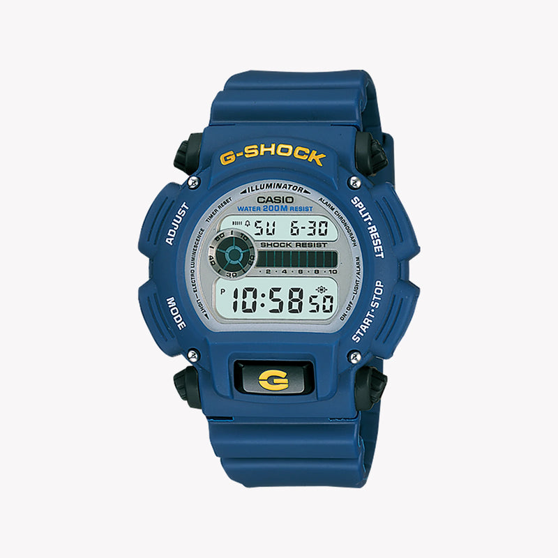 Casio G-Shock Dw-9052-2v - Tough & Sporty Adventure Watch With Blue Resin BAnd and Dynamic Features by i-watch