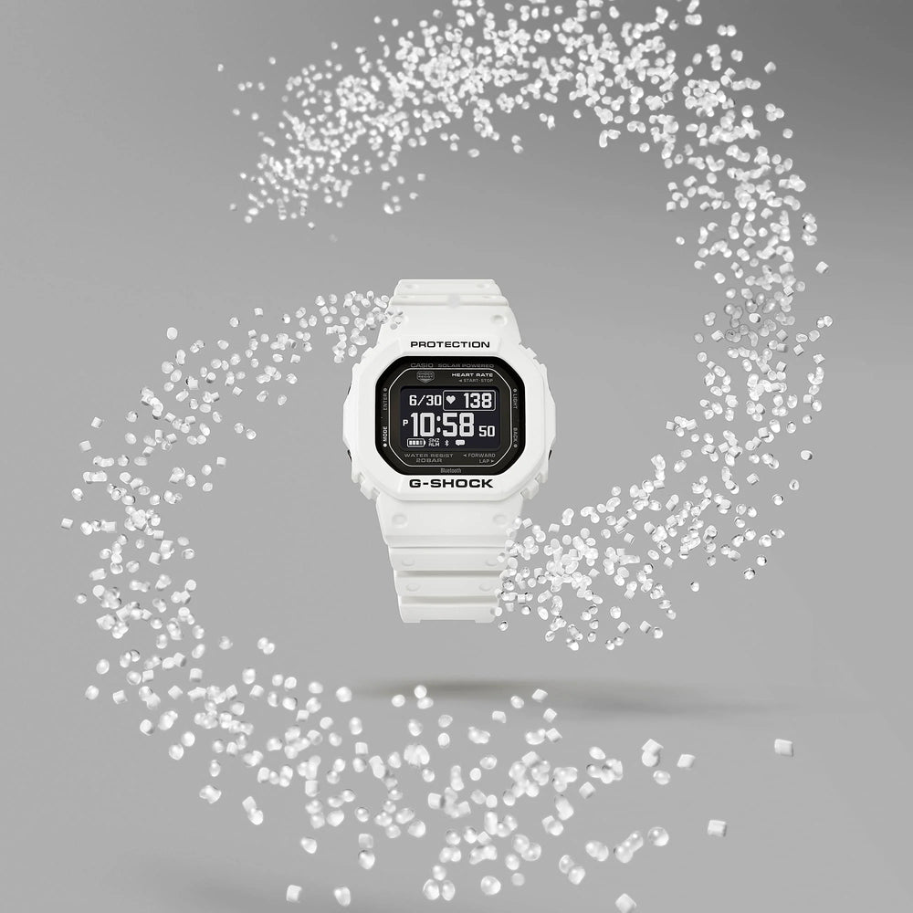 Casio G-Shock Men's White Resin Watch, Digital Display | Dw-H5600-7er by i-watch