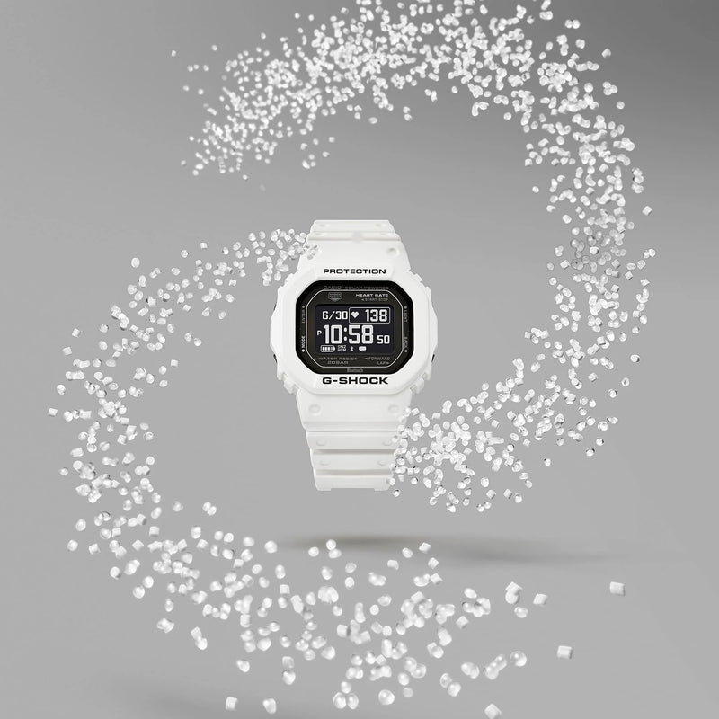 Casio G-Shock Men's White Resin Watch, Digital Display | Dw-H5600-7er by i-watch