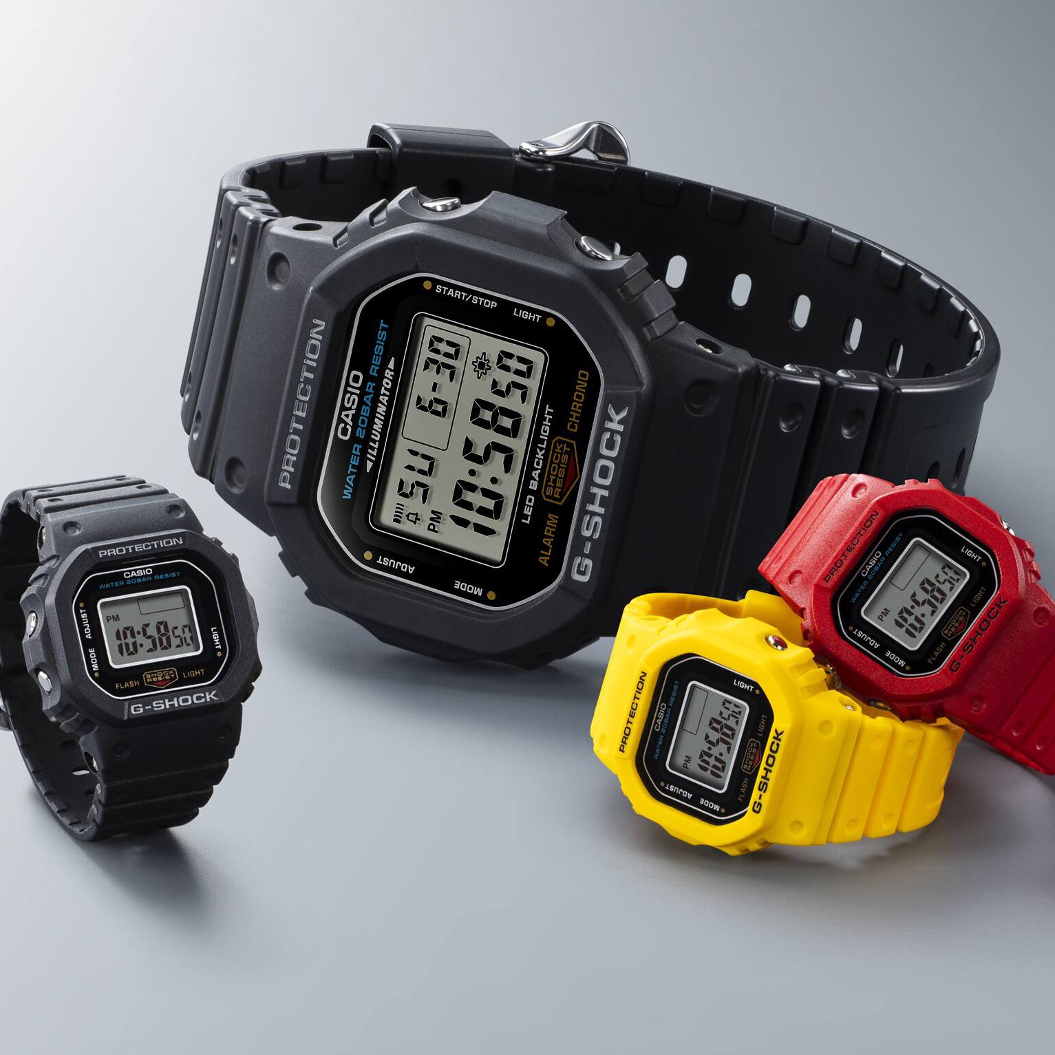 G-SHOCK Nano DWN-5600-4ER Ring Watch - Iconic Toughness, Miniature