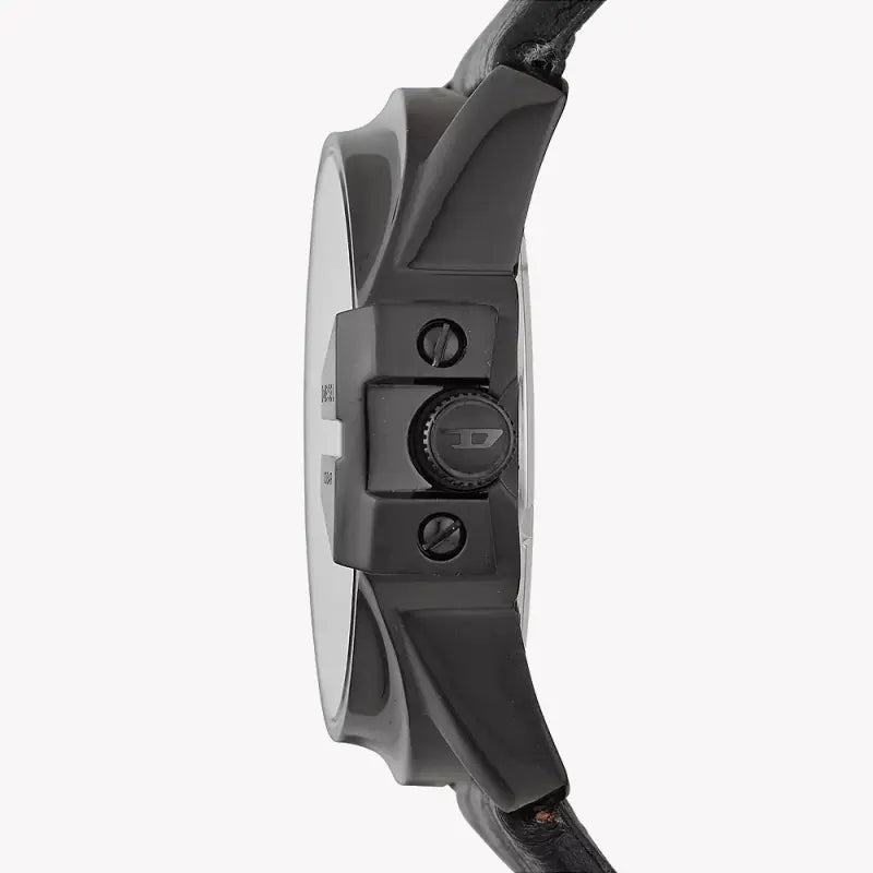 Diesel Men's Black Stainless Steel, Multicolor Dial | Dz1657 by i-watch