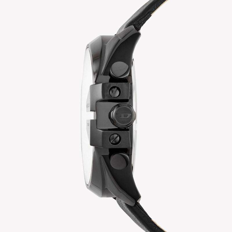 Diesel Mega Chief Chronograph Black Dial Men's Watch DZ4323