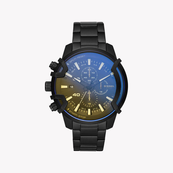 Diesel Men's Black Stainless Steel Watch, Black Dial | Dz4529 by i-watch