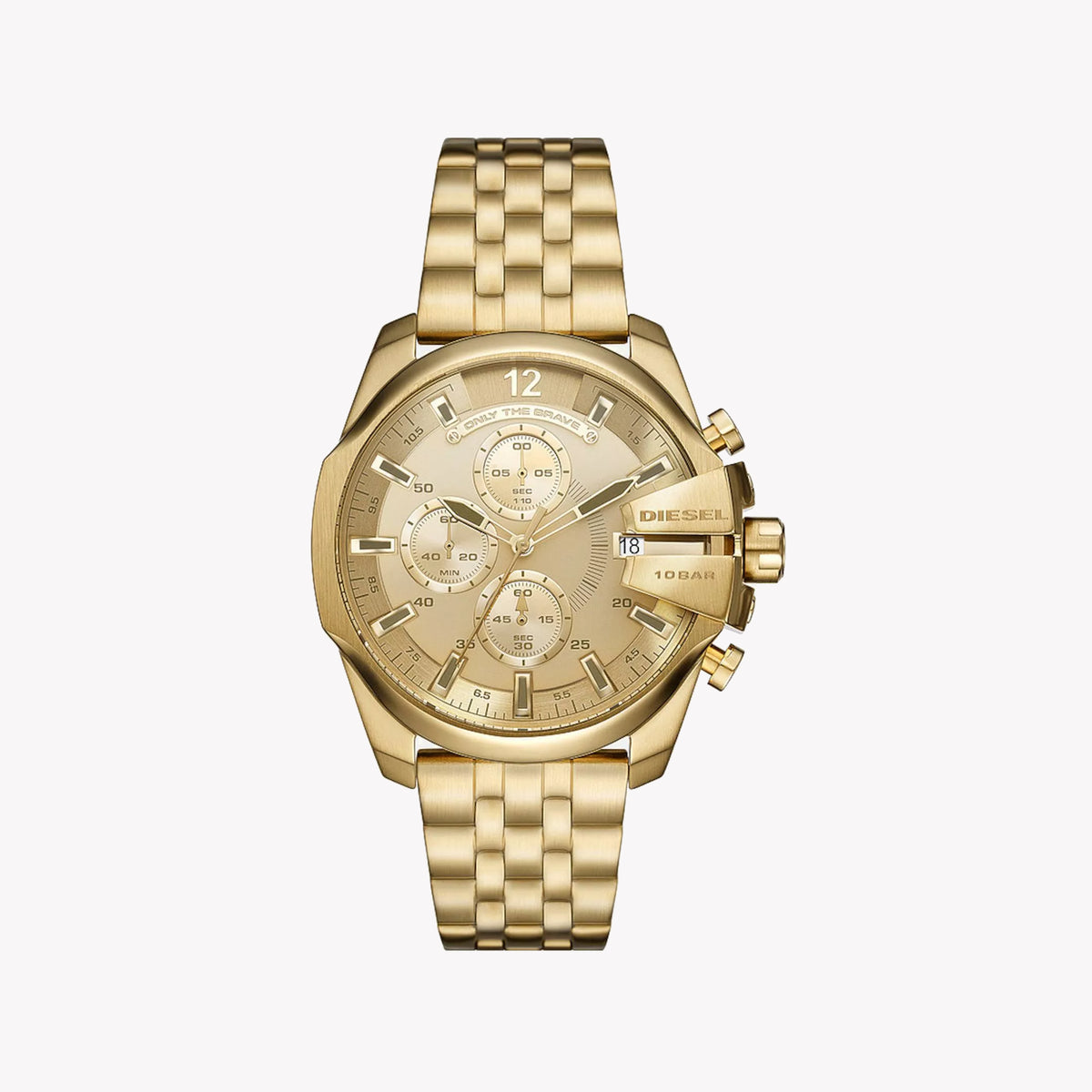 Diesel Men's Gold Stainless Steel Watch | Dz4565