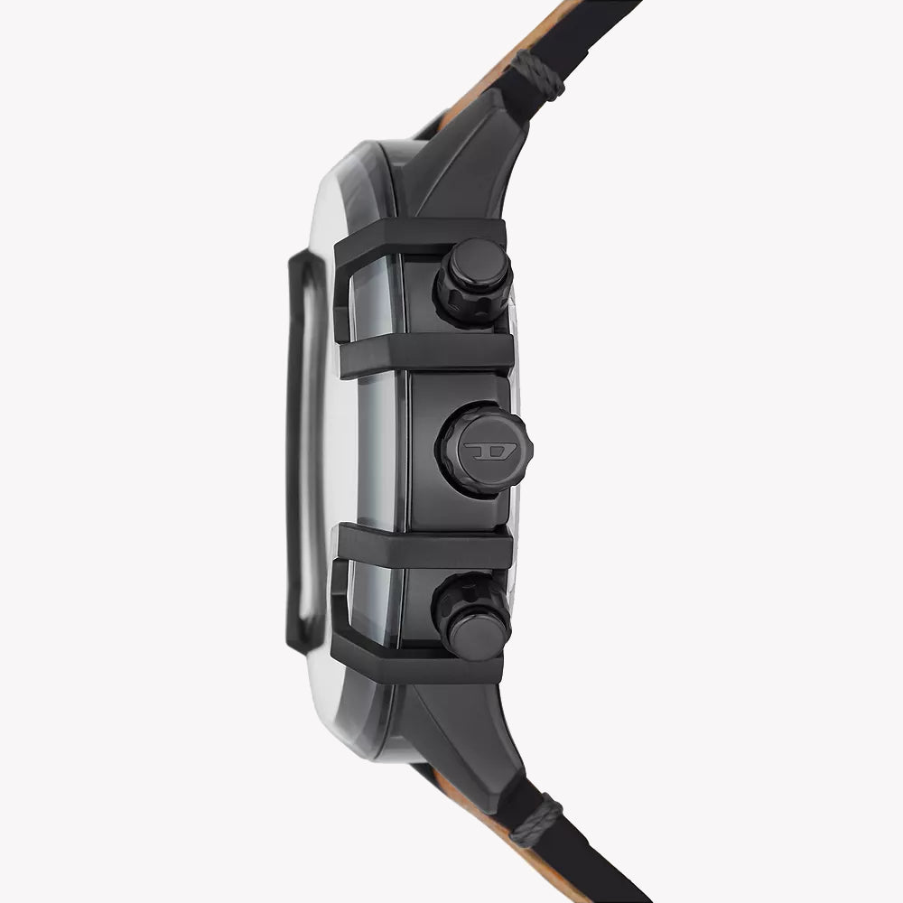 Diesel Men's Stainless Steel/Leather Watch | Dz4569