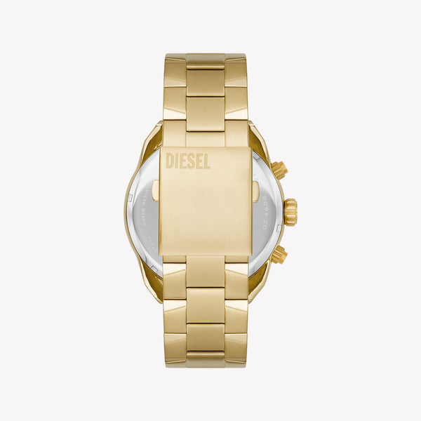 Diesel Spiked Chronograph Gold-Tone Stainless Steel Men's Watch DZ4608