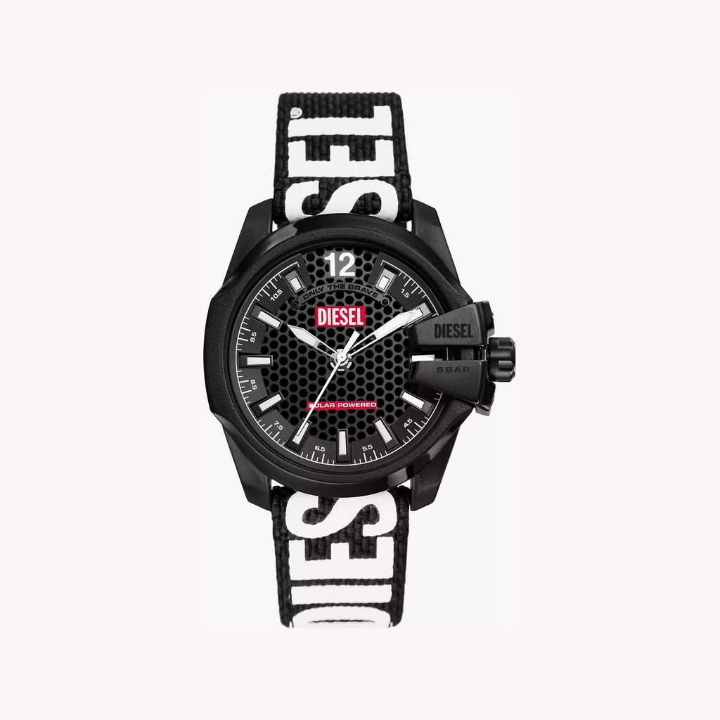 Diesel Men's Fabric/Black, Black & White | Dz4653