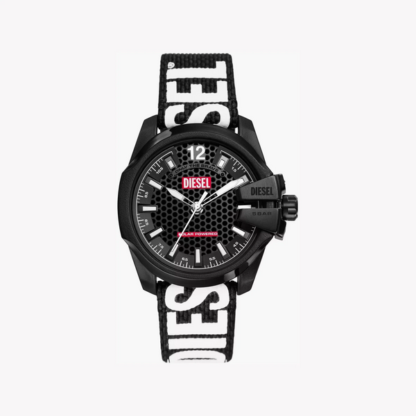 Diesel Men's Fabric/Black, Black & White | Dz4653 by i-watch