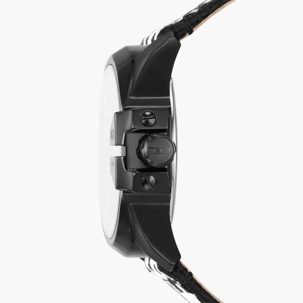 Diesel Men's Fabric/Black, Black & White | Dz4653 by i-watch