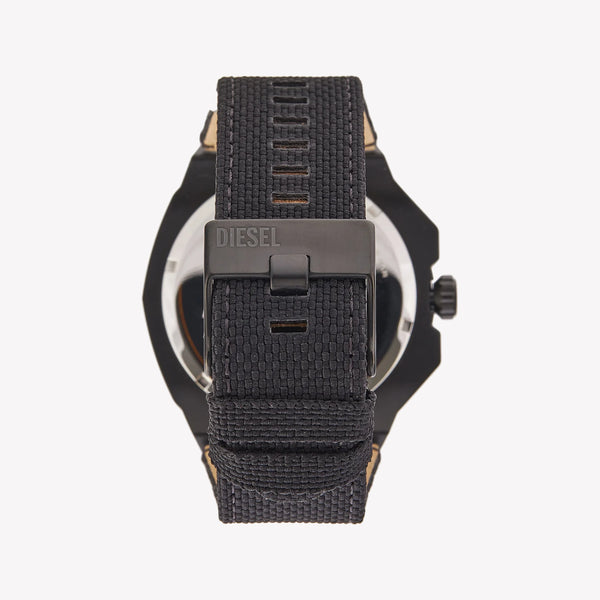 Diesel Framed Solar-Powered Black Dial Men's Watch DZ4654