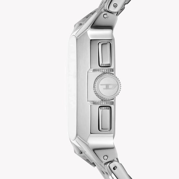 DIESEL Men's Silver Stainless Steel Quartz Watch | DZ4661 by i-watch