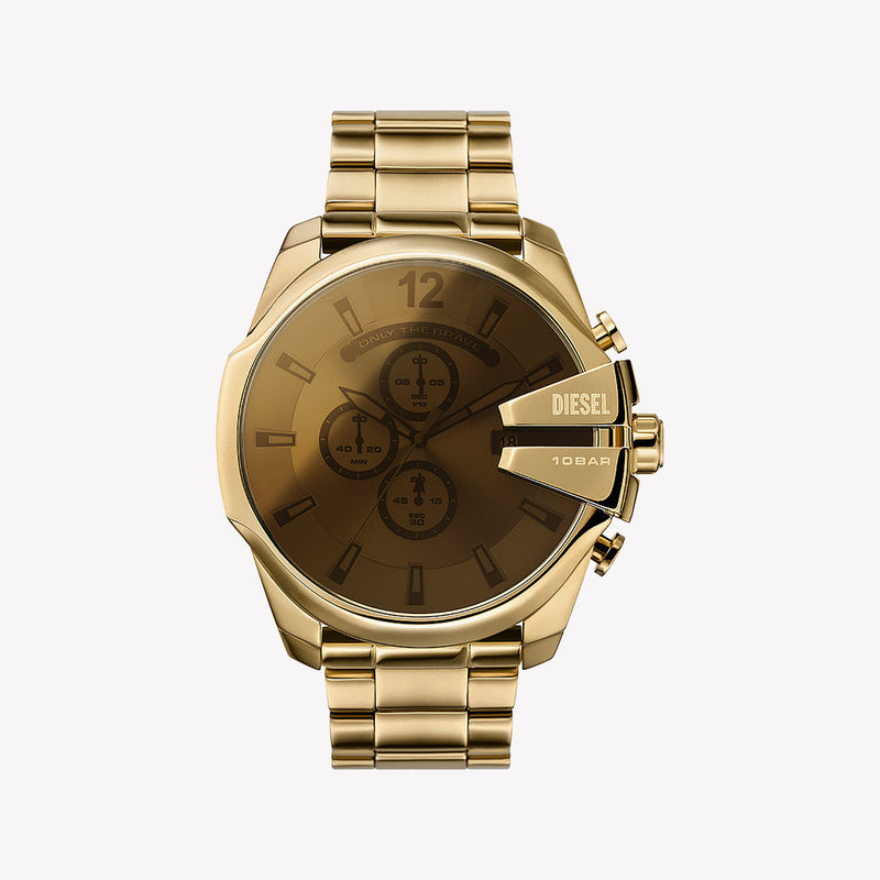 Diesel Mega Chief Gold-Tone Chronograph Watch DZ4662