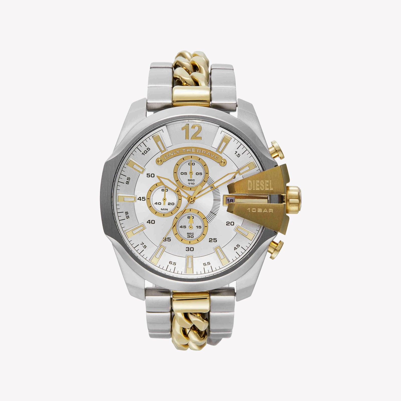 DIESEL Mega Chief Multicolor Chronograph Stainless Steel Watch DZ4672