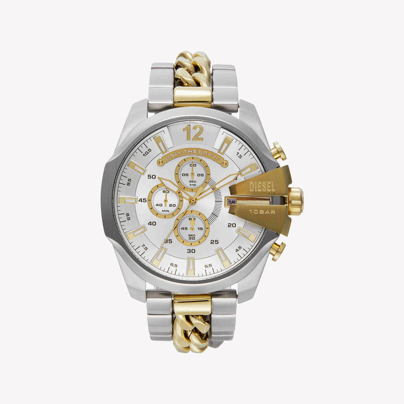 DIESEL Mega Chief Multicolor Chronograph Stainless Steel Watch DZ4672