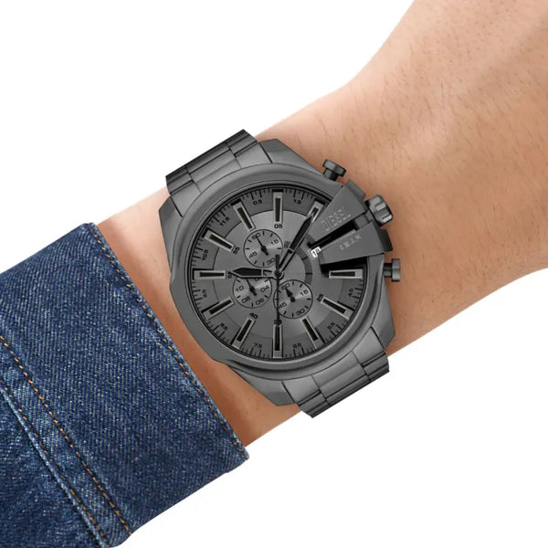 Diesel Men's Grey Stainless Steel Watch, Grey Dial | Dz4676 by i-watch