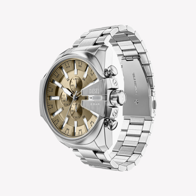 Diesel Men's Mega Chief Slim Chronograph Stainless Steel Watch DZ4702
