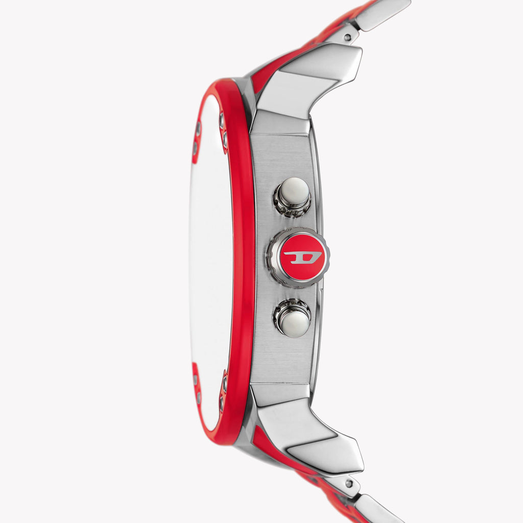 Diesel Men's Stainless Steel Red Watch | Dz7480