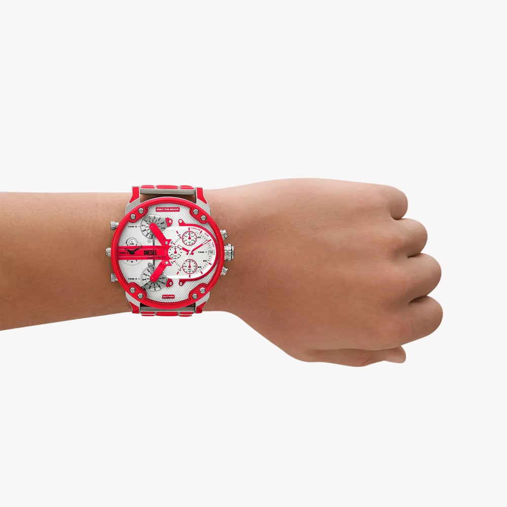 Diesel Men's Stainless Steel Red Watch | Dz7480 by i-watch